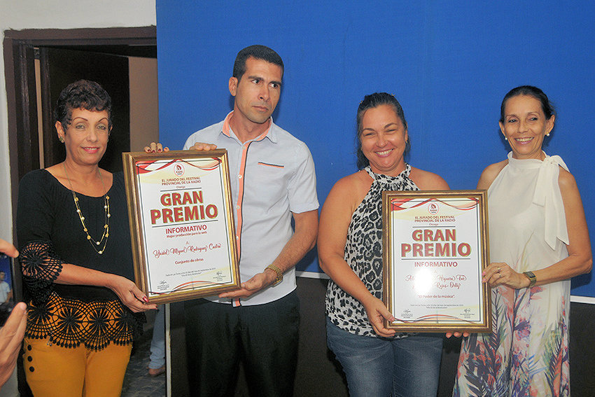 Grand Prizes of the 2023 Provincial Radio Festival in Las Tunas