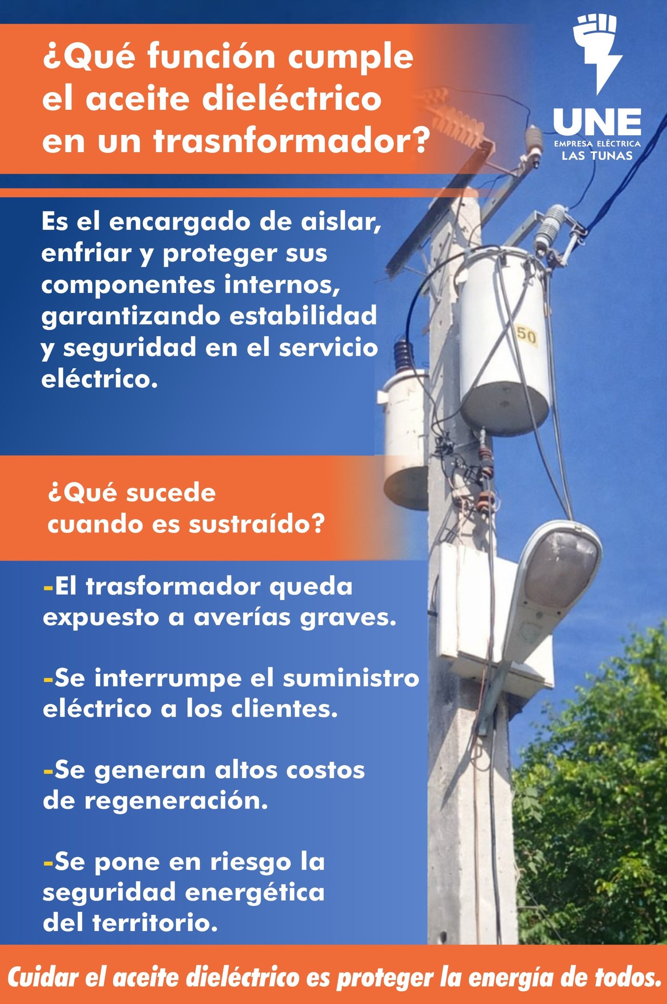 funcines aceite dielectrico en transformador une Cuba