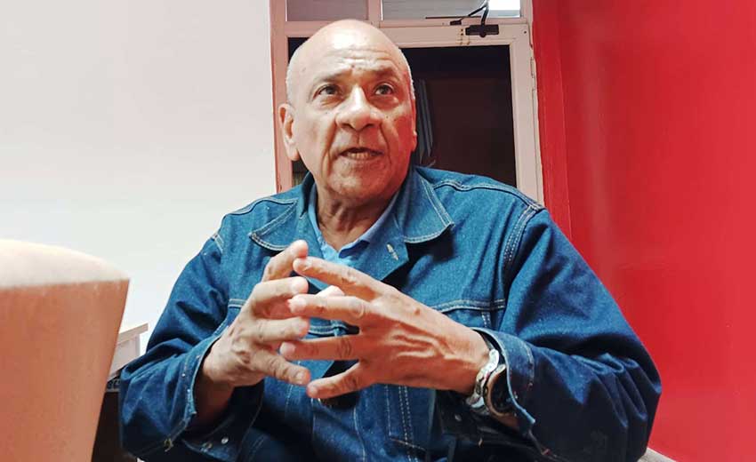 Metallurgical engineer Félix Manuel Cepeda Aguilera.