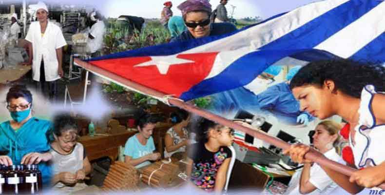 Cuban women make up 53.22 percent of deputies to Parliament and 49 percent of the labor force.