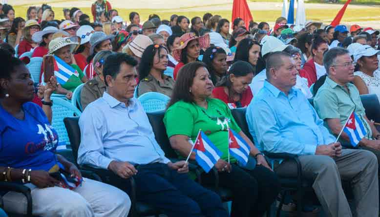 Federation of Cuban Women celebrates its 63rd anniversary in Las Tunas