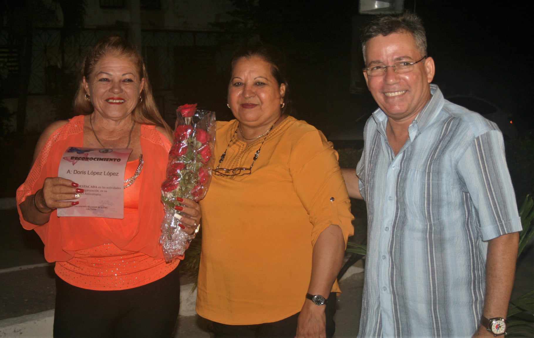 FMC neighborhood celebration in Las Tunas.