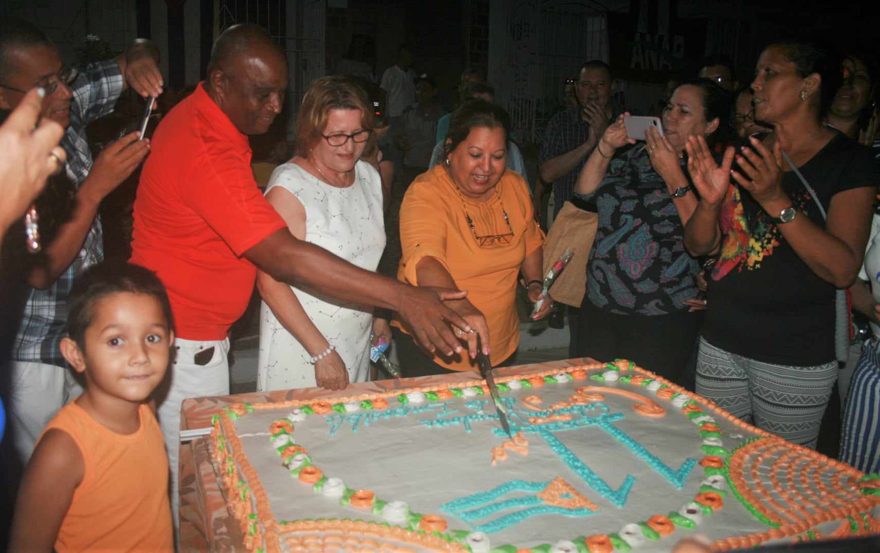 FMC neighborhood celebration in Las Tunas.
