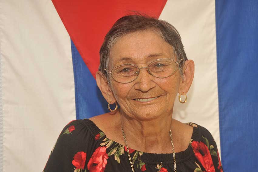 Ramona Molina Pérez, toda su vida dedicada a la Federación de Mujeres Cubanas