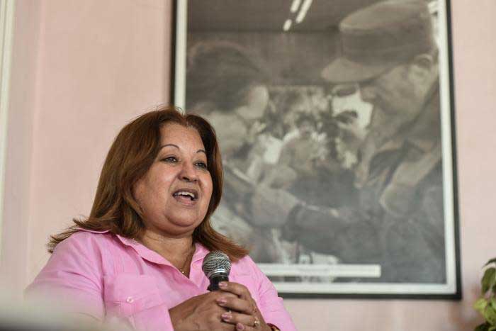 Amarelle Boué puntualiza que transformar la Federación significa revisar las prácticas y, sobre todo, «vincularnos con las jóvenes y promover su participación".