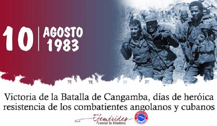 August 10: Anniversary of the victory at Cangamba.