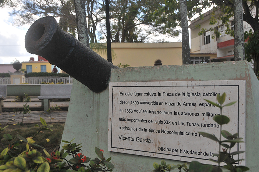 Mambí cannon fired by Martí's son during the 1895 Independence War