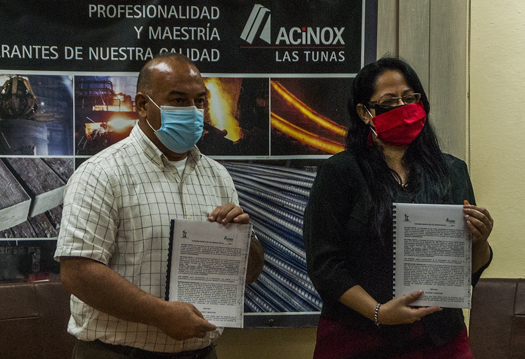 Agreement between Las Tunas University and ACINOX