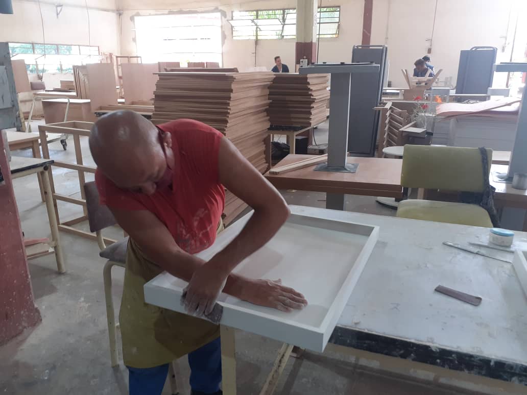 LUDEMA Furniture improves its work.