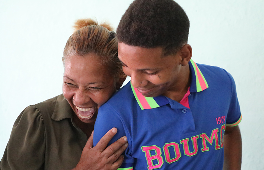 José Daniel, a younsgter from Jobabo.