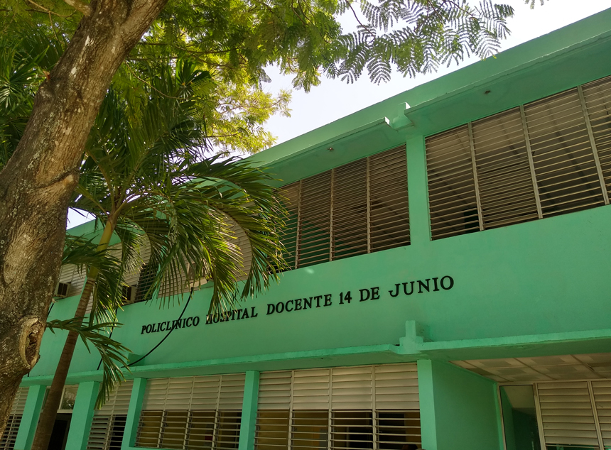 14 de Junio Teaching Polyclinic-Hospital, in Jobabo