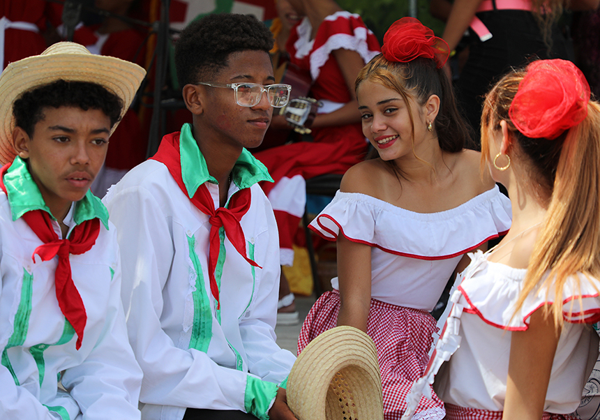 Cuba envisions its youth committed to social reality.