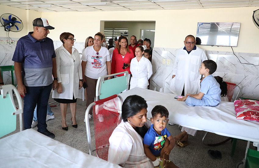 Obras2 Inauguración sala hospital pediátrico Mártires de Las Tunas 26 de Julio 2025