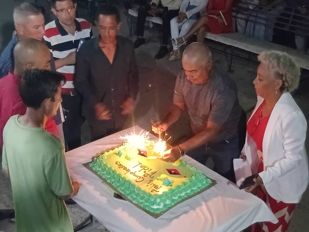 Puerto padre recibe cumpleaños de Fidel 1