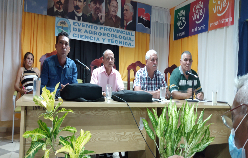 Provincial Agroecology, Science, and Technology Event in Las Tunas