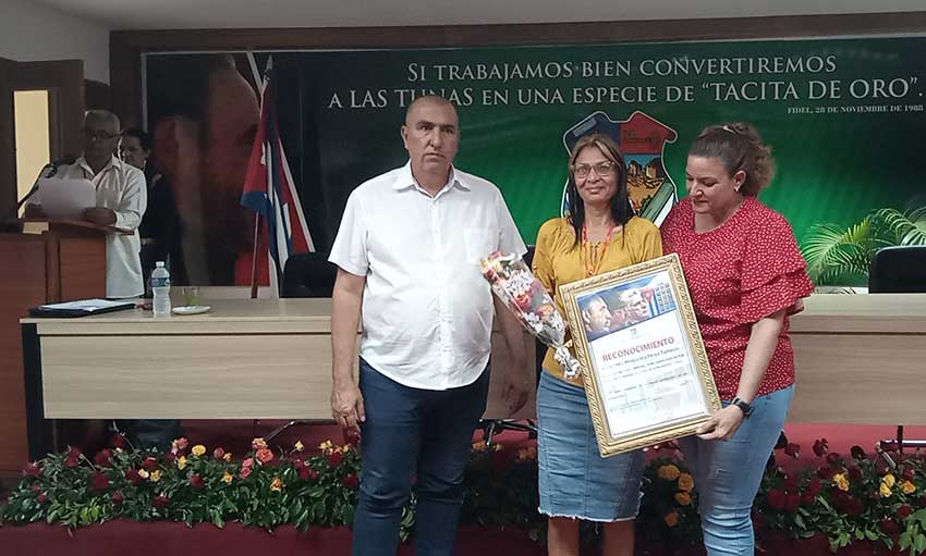 Fue reconocido el desempeño de los cuadros jóvenes más destacados.