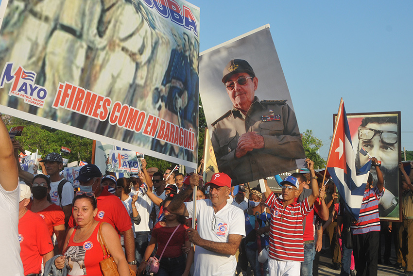 2023 May Day Parade in Las Tunas