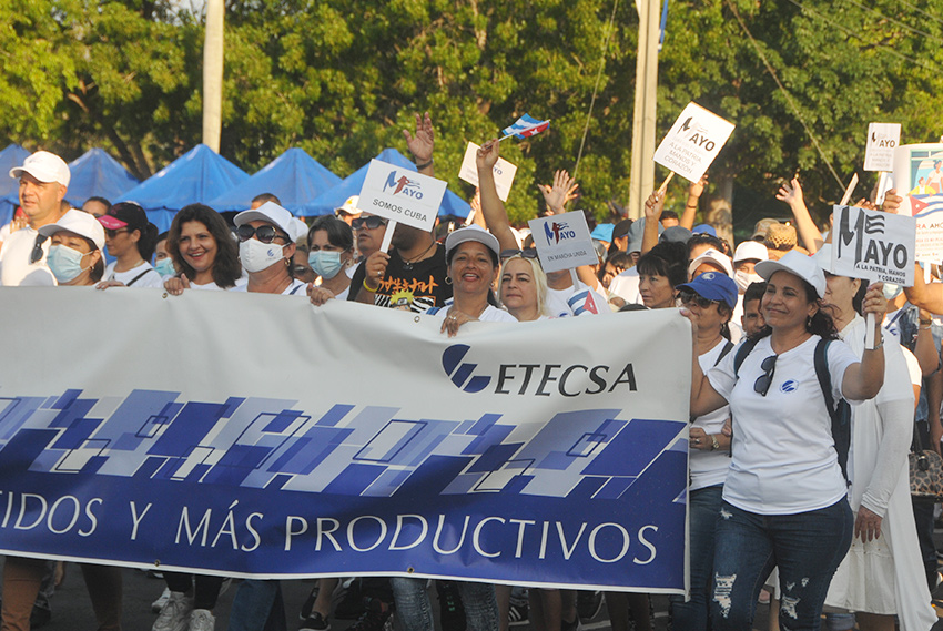 2023 May Day Parade in Las Tunas