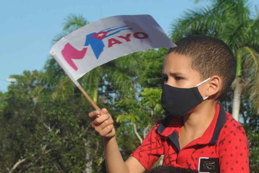 May Day Parade, Las Tunas, 2022.