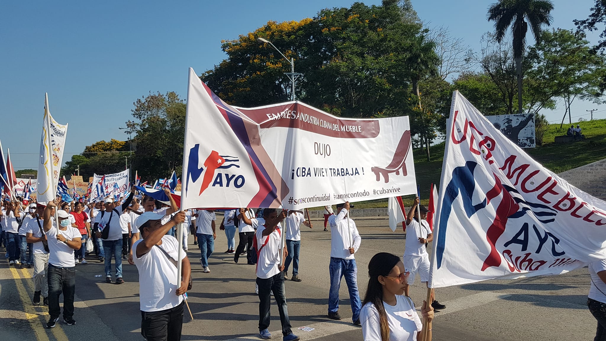 2023 May Day Parade in Las Tunas