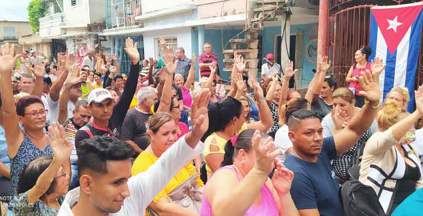 Asamblea de nominación de candidatos a delegados de Poder Popular