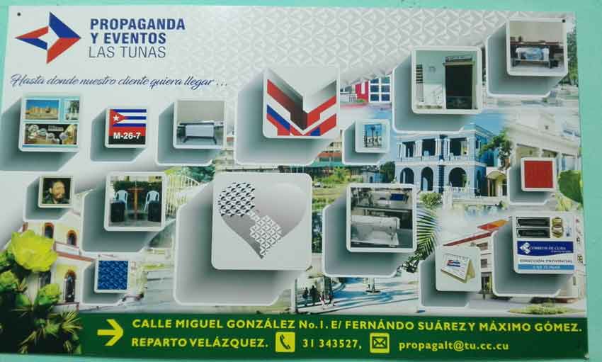 UEB Propaganda y Eventos comercializa productos relacionados con imagen Cuba
