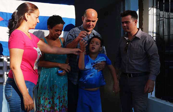 Samuel de Jesús Pérez González acumula muchas victorias de vida a lo largo de sus seis años.