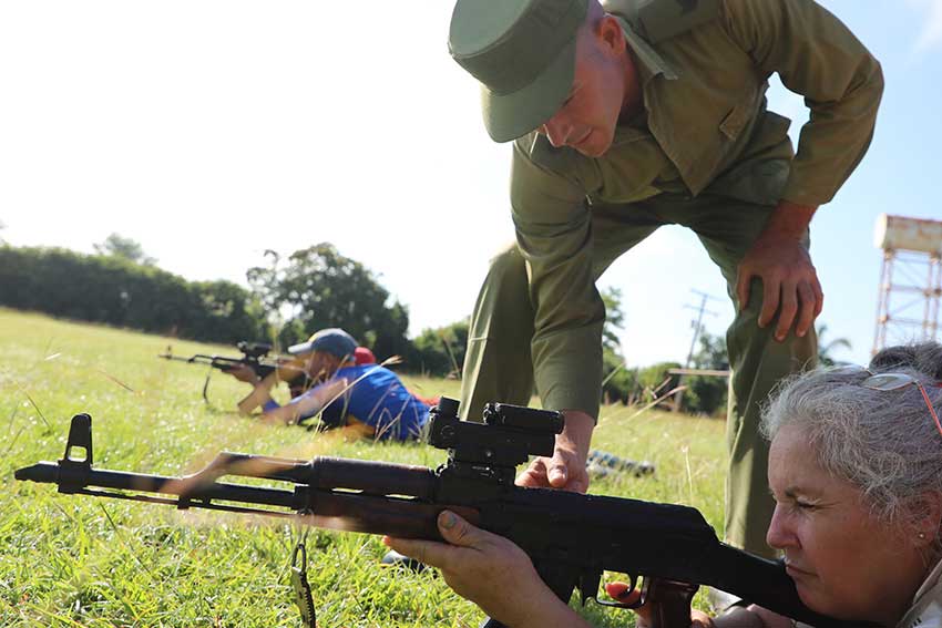 Territorial Defense Day held in Omaja, Majibacoa.