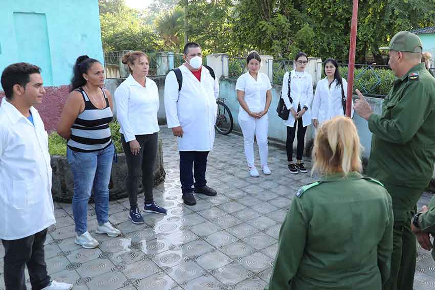 Territorial Defense Day held in Omaja, Majibacoa.