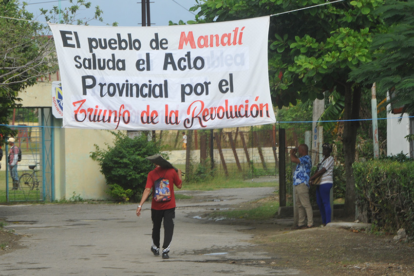 The municipality of  Manatí deserved the venue of the Provincial Act for January 1st celebrations