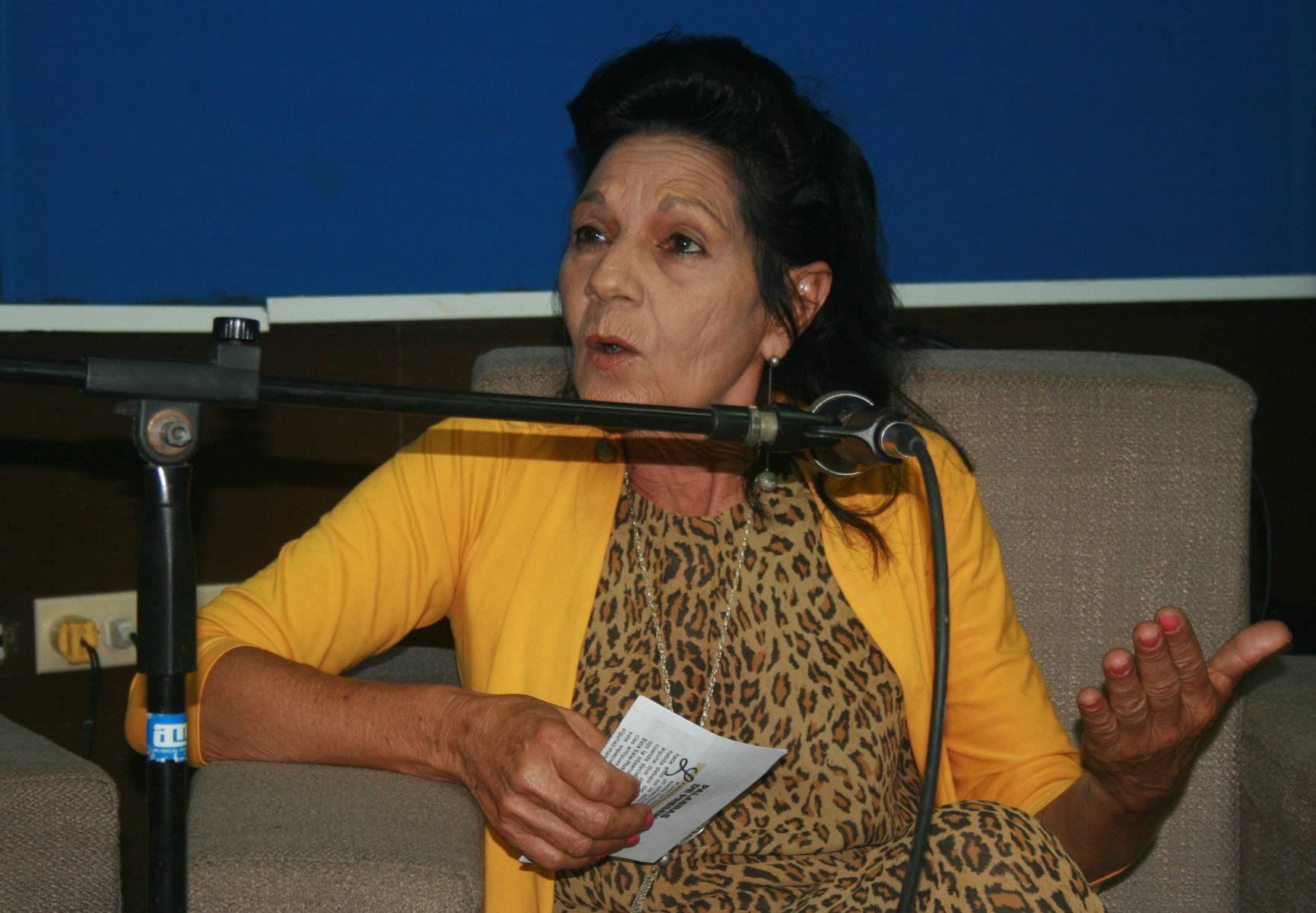 Las Tunas radio journalist Marina Martínez