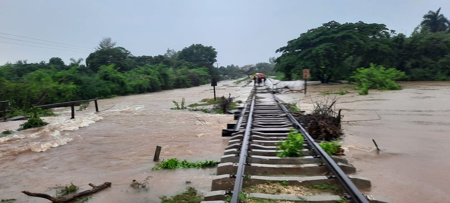 Inundaciones Amacio Gallego LasTunas 2023