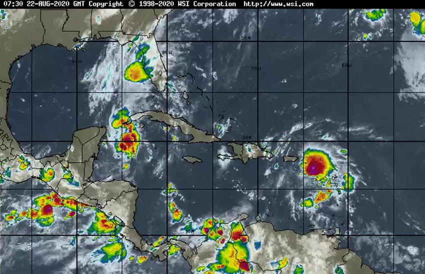 Tropical storm Laura