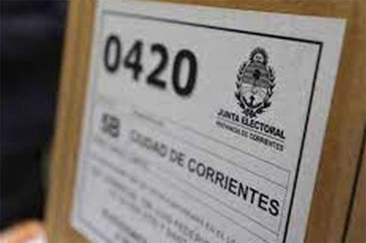 Argentina Corrientes Urna