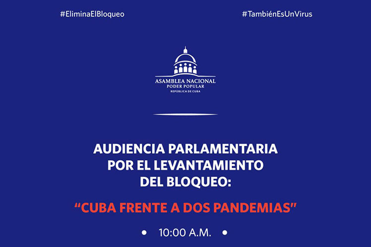 Cuba Parlamento Contra Bloqueo