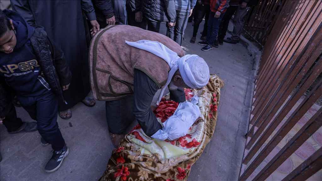 Otro bebe murio en Gaza por el frio 1