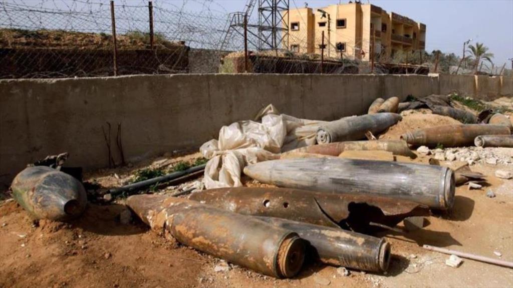 Palestina Gaza municiones 1