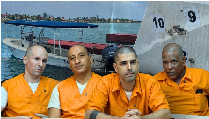 Terroristas de Miami lancha por Villa Clara