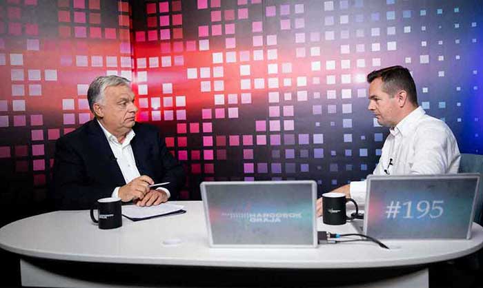 El líder magiar sostiene que Rusia consiguió imponerse militarmente, postura que contradice a la OTAN y los gobiernos europeos