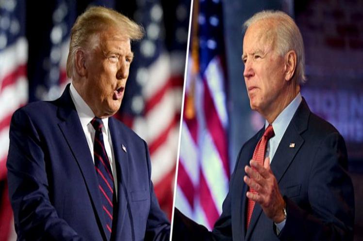 biden y trump