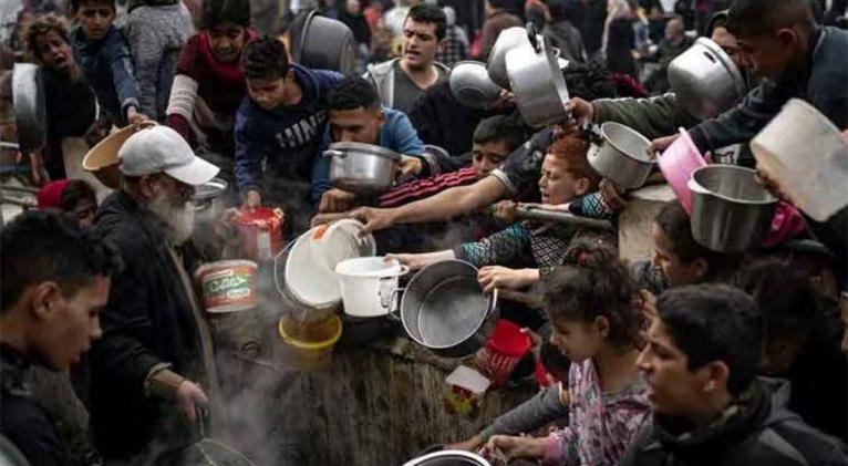 el hambre se expande por gaza debido al bloqueo israeli