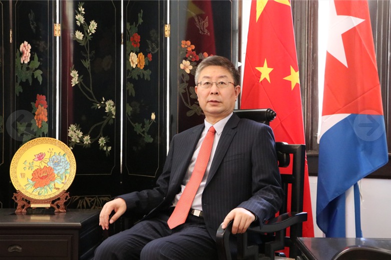 embajador china en cuba