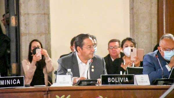 The president of Bolivia, Luis Arce, pointed out that the interference of the OAS in the coup d'état against Evo Morales is more than evident.