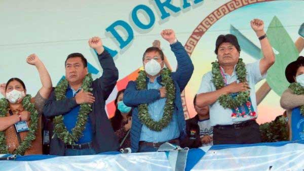 Bolivian President Luis Arce said that "in this Congress there will be debate, but the unity of the MAS-IPSP will be consolidated". Photo: @LuchoXBolivia