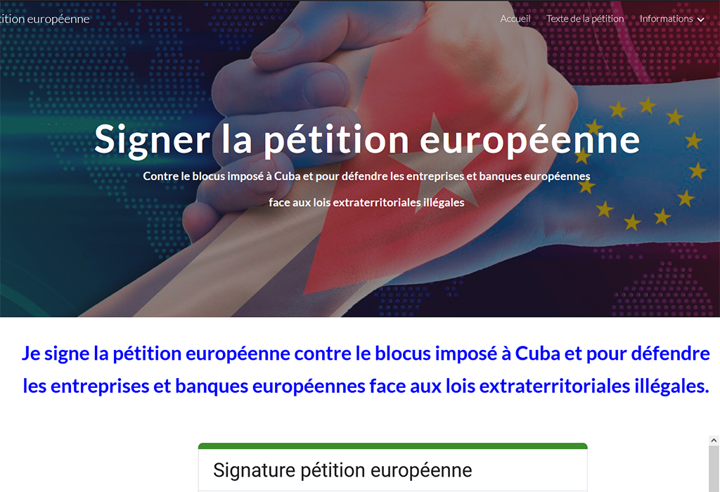 peticion Vs bloquei europa