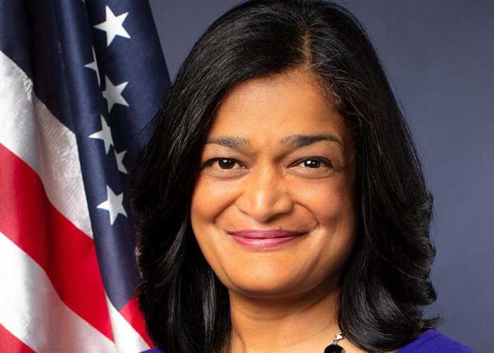 Congresista demócrata Pramila Jayapal