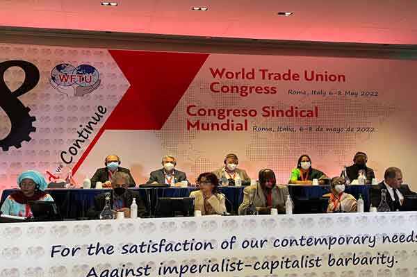 Décimo octavo congreso de la Federación Sindical Mundial 