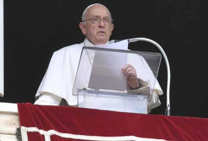 “Humanitarian law must be respected, especially in Gaza,” Pope Francis.