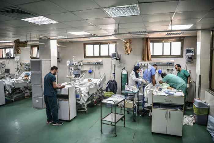 The Israeli army on Friday threatened to bomb the Al Awda hospital and gave a 24-hour deadline to evacuate it