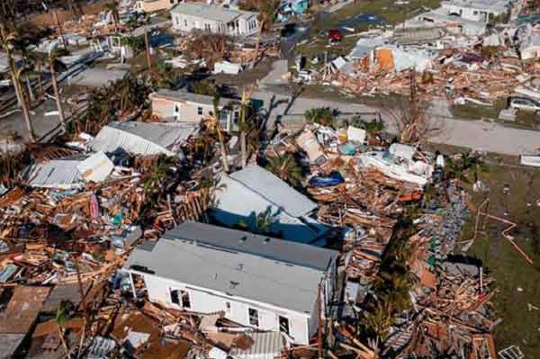 Problems associated with recovery are emerging today in the southern US state of Florida